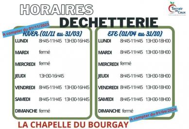 2023 09 horaires decheterie